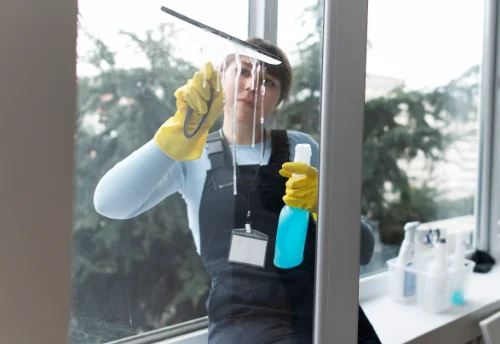 Nettoyage de vitres intérieures et extérieures à Trézioux
